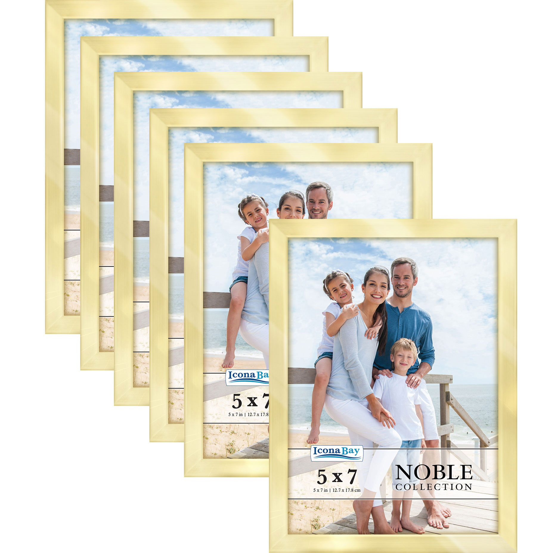 Custom European Style Home Decoration Plastic 5X7 Modern Picture Frame For Family
