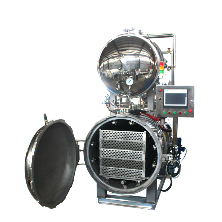 Commercial High Temperature And Pressure Large Sterilizer Canned Food Autoclave