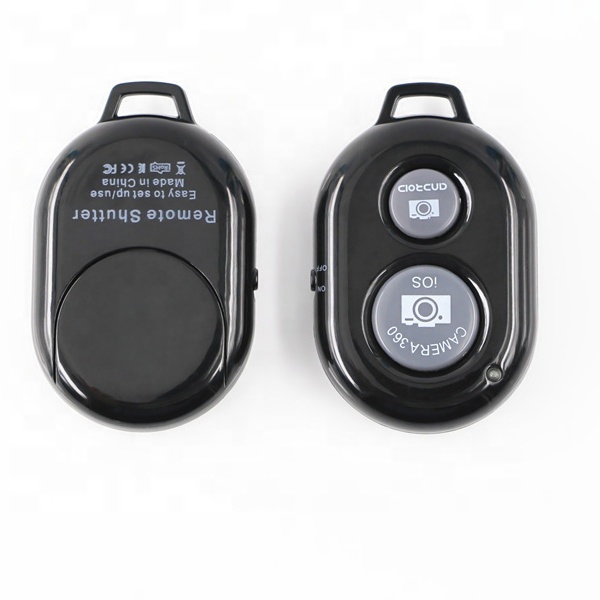 Factory Wholesale Universal Mini Wireless Smart Selfie Remote Shutter Release Compatible for IOS & Andorid Phone