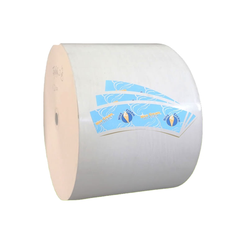 high bulk pe coated paper cup fan coated pe for app pe coated paper roll