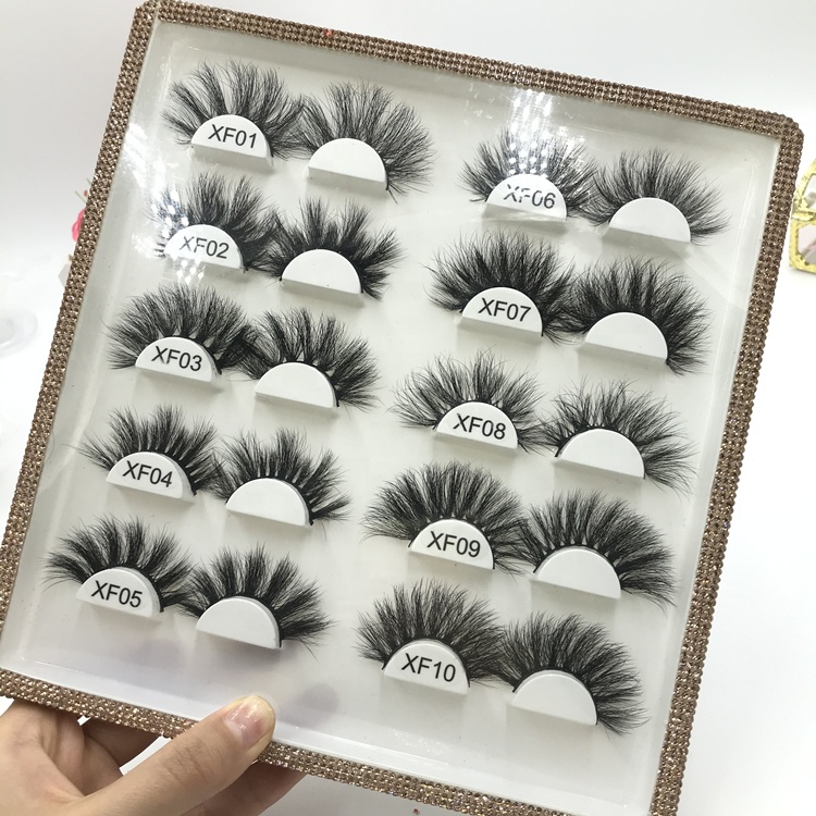 Lashes3d оптовый поставщик 25 мм ресницы 25 мм 3d норковые ресницы с упаковкой для ресниц