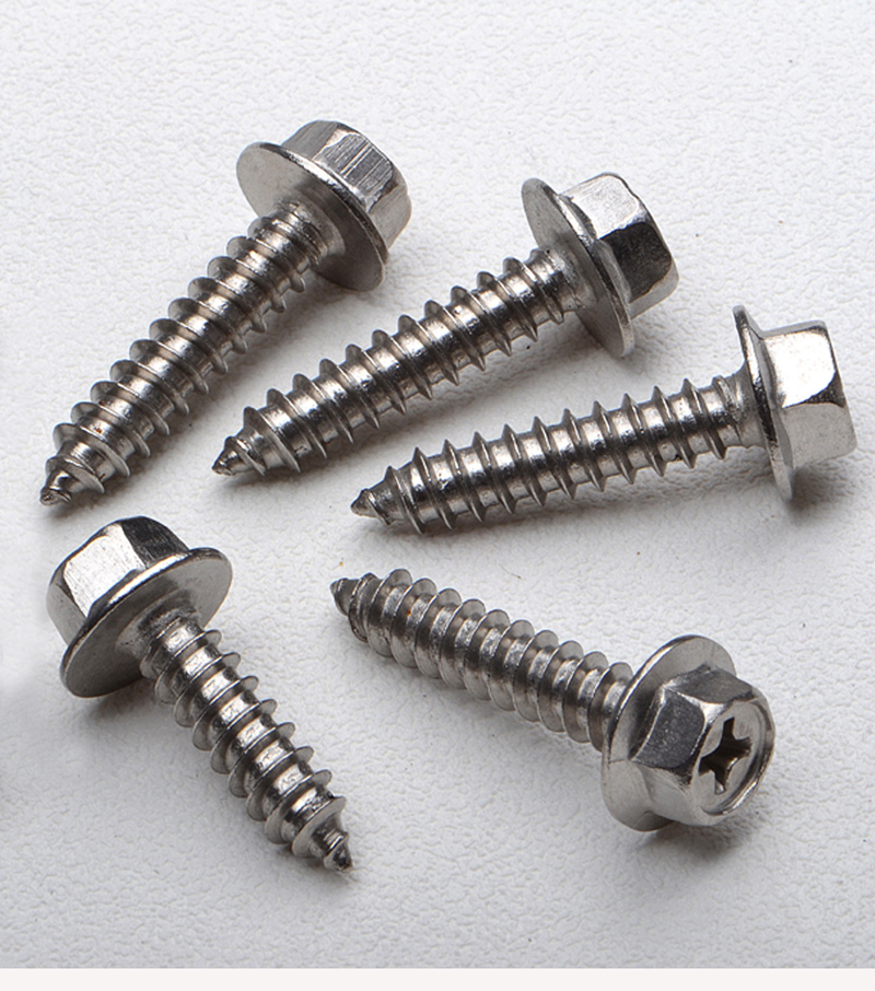 chian factory supply DIN 7504 Hex Head Drilling Screws With Tapping Screw Thread of best price