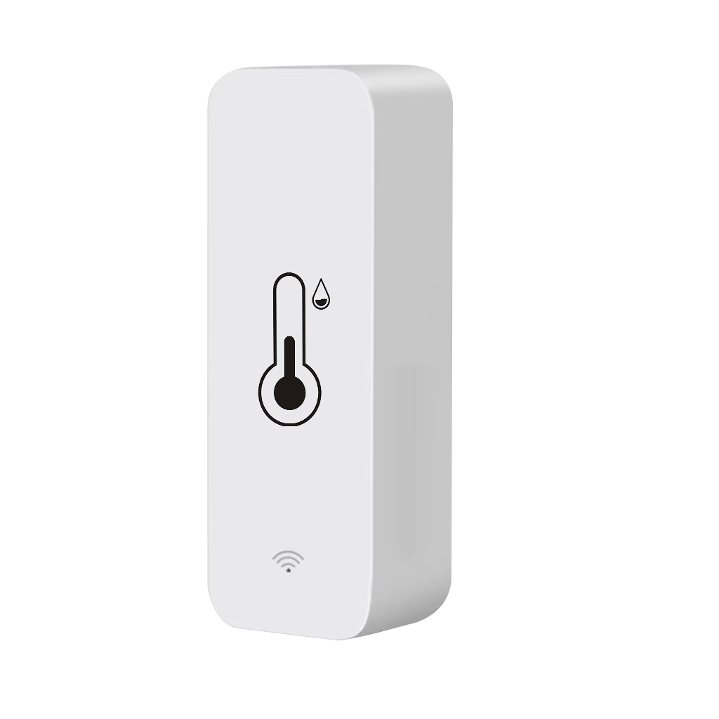 Умный термометр Tuya, Wi-Fi датчик влажности и температуры с аккумулятором