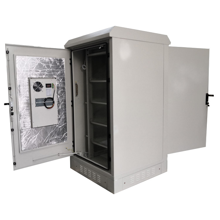 Наружное электронное оборудование с двойной дверью IP55 IP65 30U/погодозащищенный шкаф/корпус для телекоммуникации