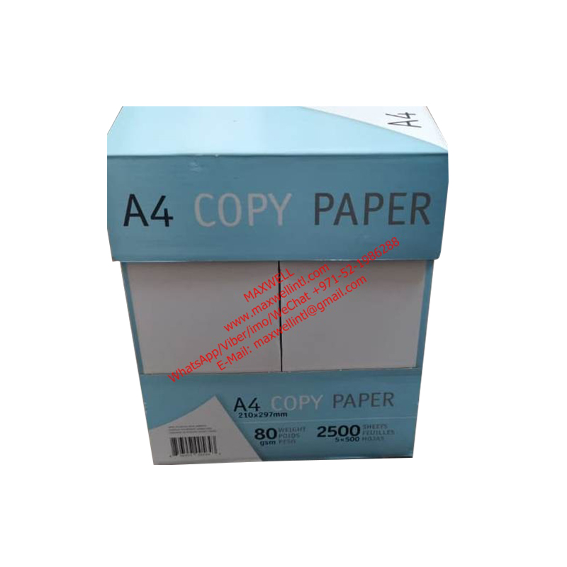 Оптовая продажа А4 копировальная бумага 80GSM копировальная бумага офисная бумага