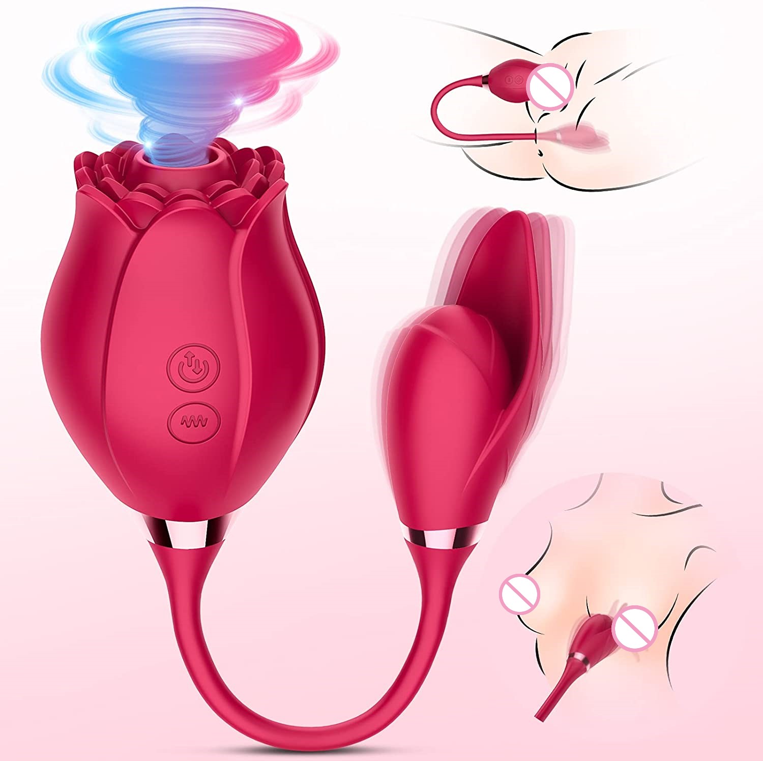 XIAER sextoy секс-игрушка клитор точка g Amazon 2021 обожаю меня Роза вибратор Мотор секс-игрушки сосание женщин Роза вибратор