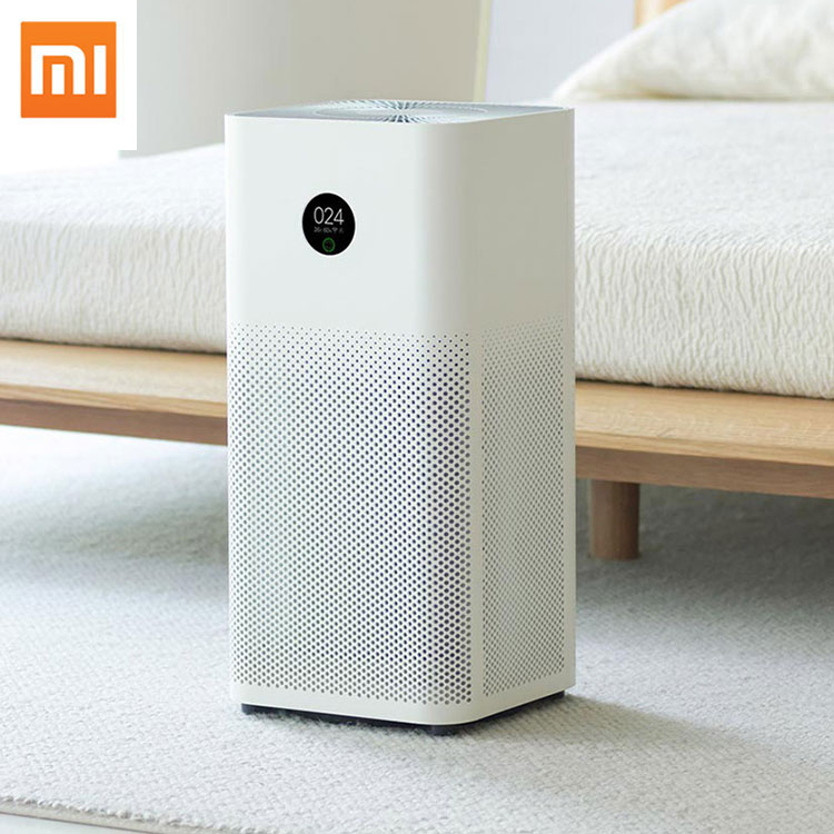 2019 Новое поступление 100% Оригинальный Xiaomi смарт-очиститель воздуха 3 OLED дисплей Mi очиститель воздуха для дома