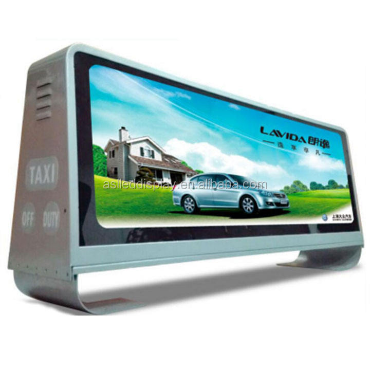 P2.5 P3.33 P5 Outdoor Waterproof Programmable Message Sign Board Advertising Taxi Roof LED Screen For Cars