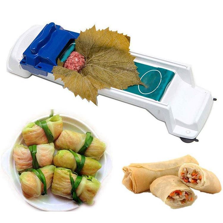 Hot Sale Grape Leaf Machine Vegetable Meat Rolling Tool Dolmer Sushi Maker Magic Roller Stuffed Roller