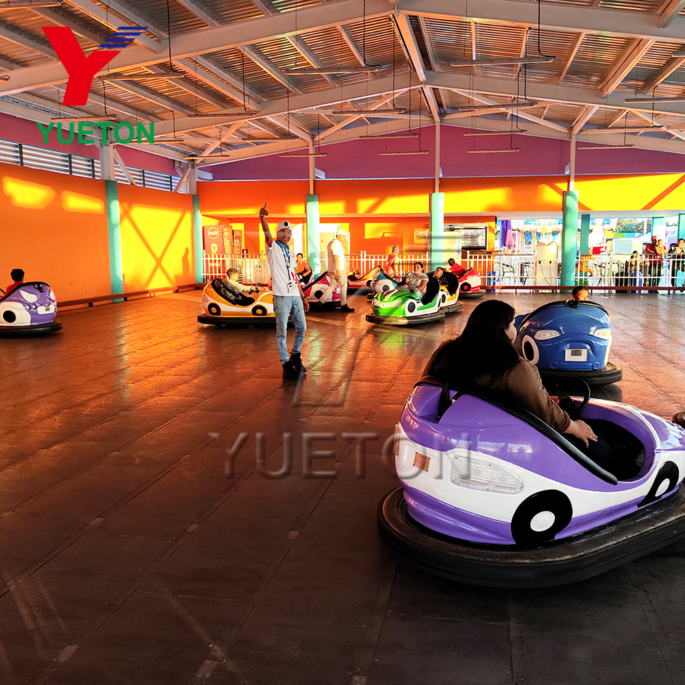 Amusement Quality Theme Park Games Popular Ground Grid Bumper Car Amusement Park Equipment Ride