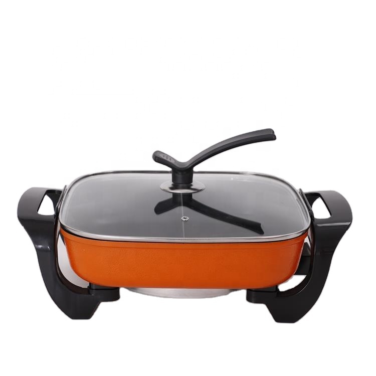Best selling 30 cm aluminum alloy mandarin duck hot pot multi-function cooking pot