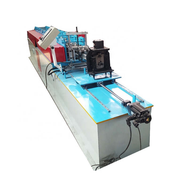 Metal aluminum zinc steel truss profile production line hat type channel steel cold bending equipment for sale