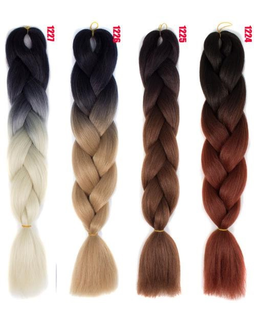 Japanese Kaneka Fiber Hot Water Setting Tangle Free Yaki China Hair Braid Bulk Synthetic Braiding Hair