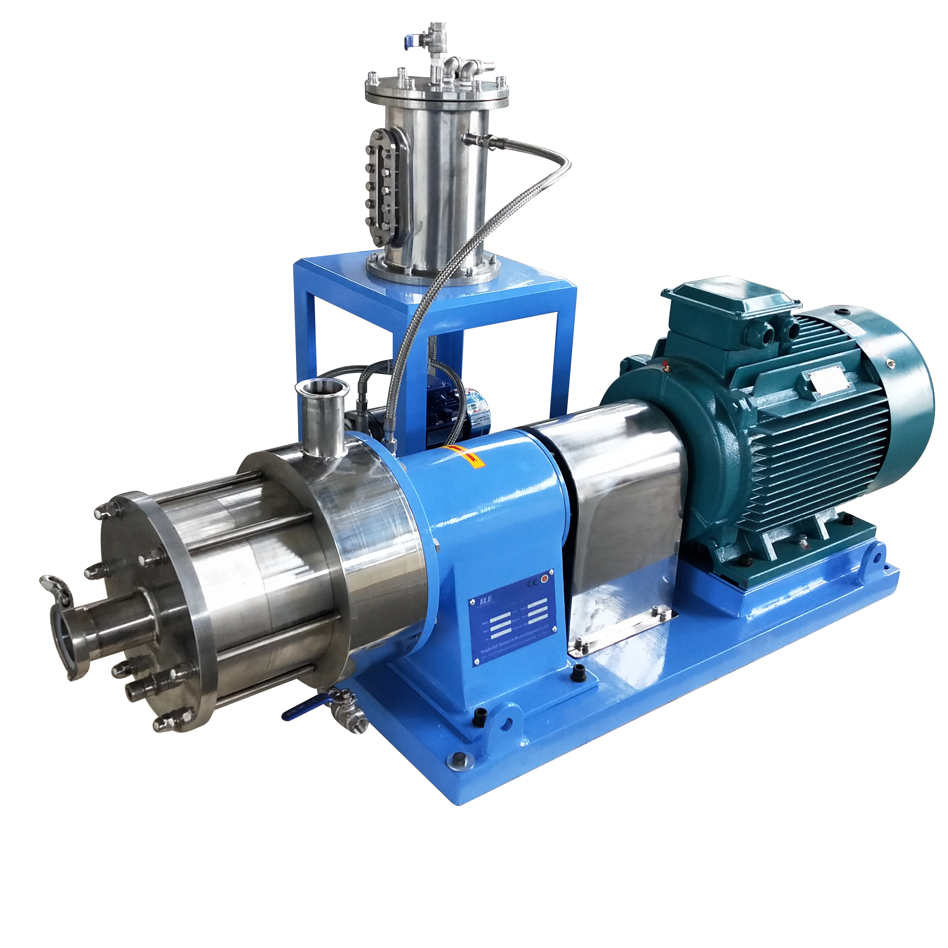 High shear emulsifying machine homogenizing pump for all kinds of material to proceed emulsifying process