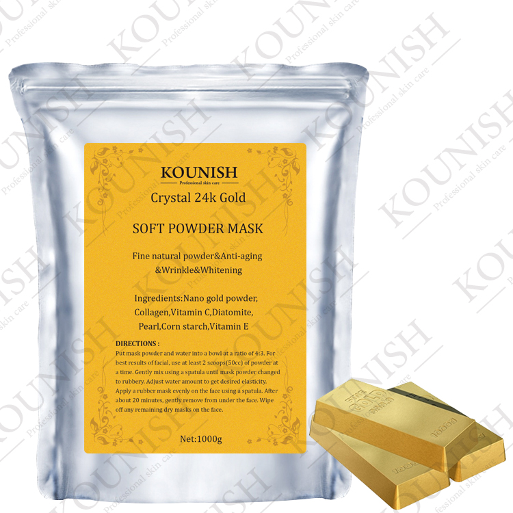 Оптовая продажа, Корейская маска с коллагеном для лица 24 k Gold