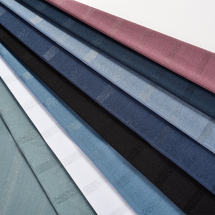 Men Shirt Fabric Roll Textured Knit Cotton Men'S Shirting Fabrics