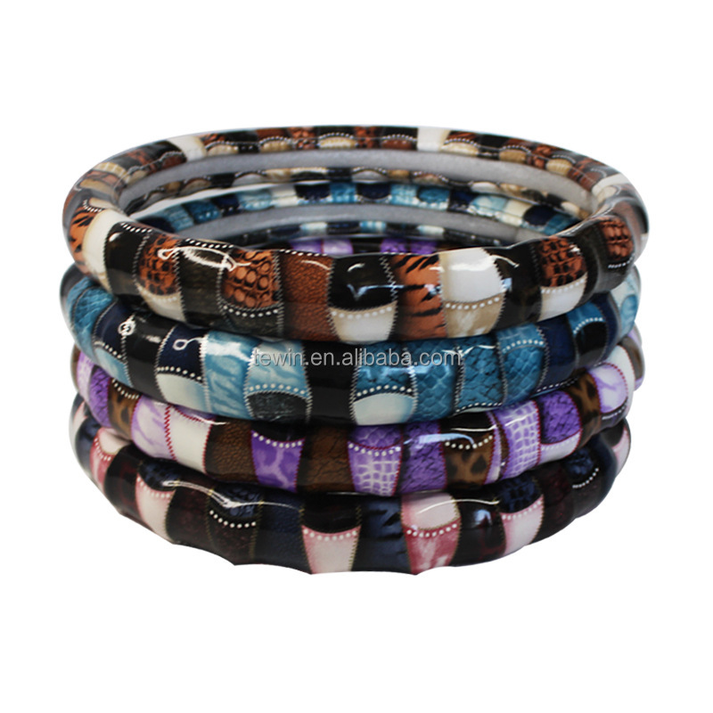 Cartoon car accessories cover steering steering wheel cover for cars car steering wheel cover bling