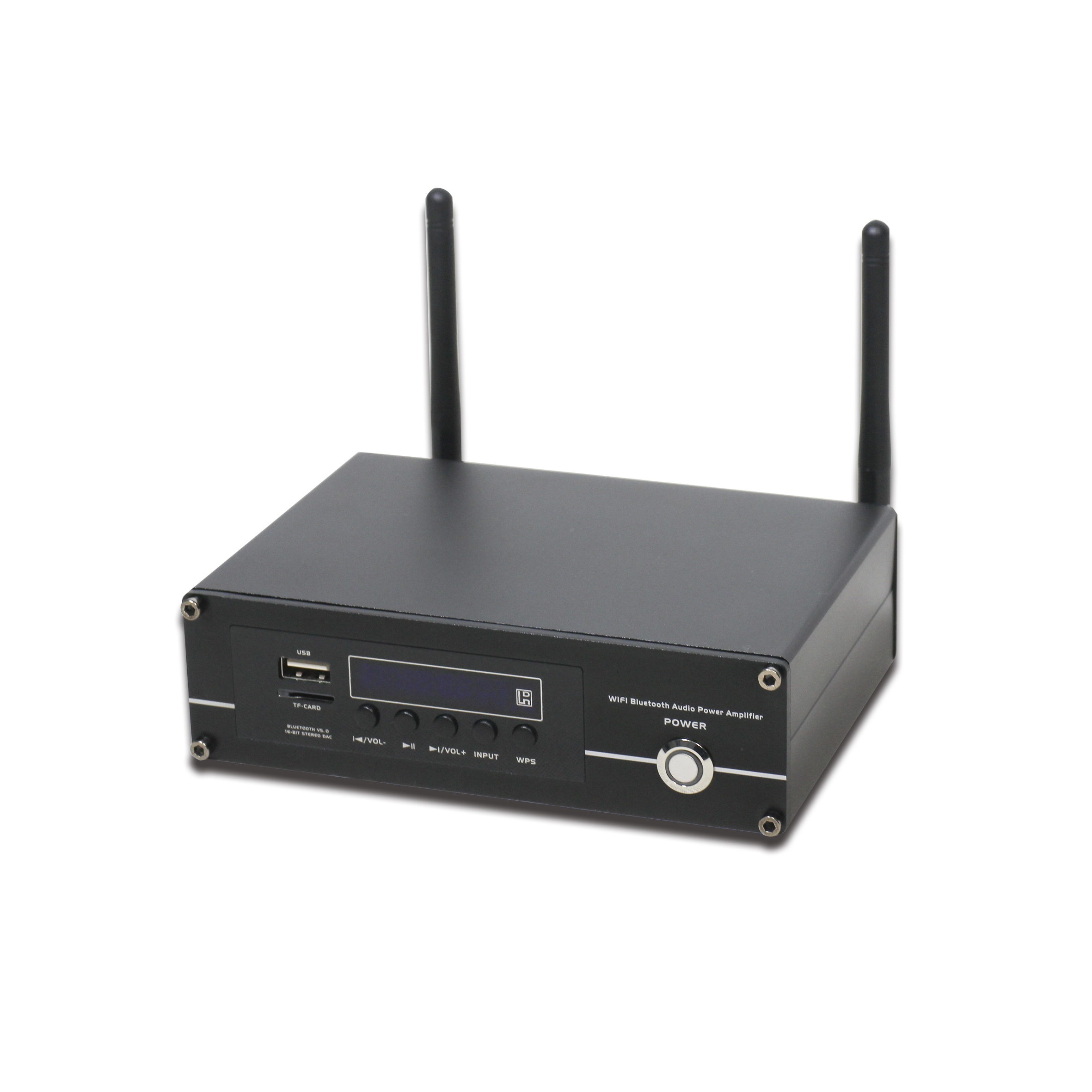Wf-AMP260 класса D 2X60W стереовыход экшн-камера с Wi-Fi усилитель мощности с USB Aux SD карты