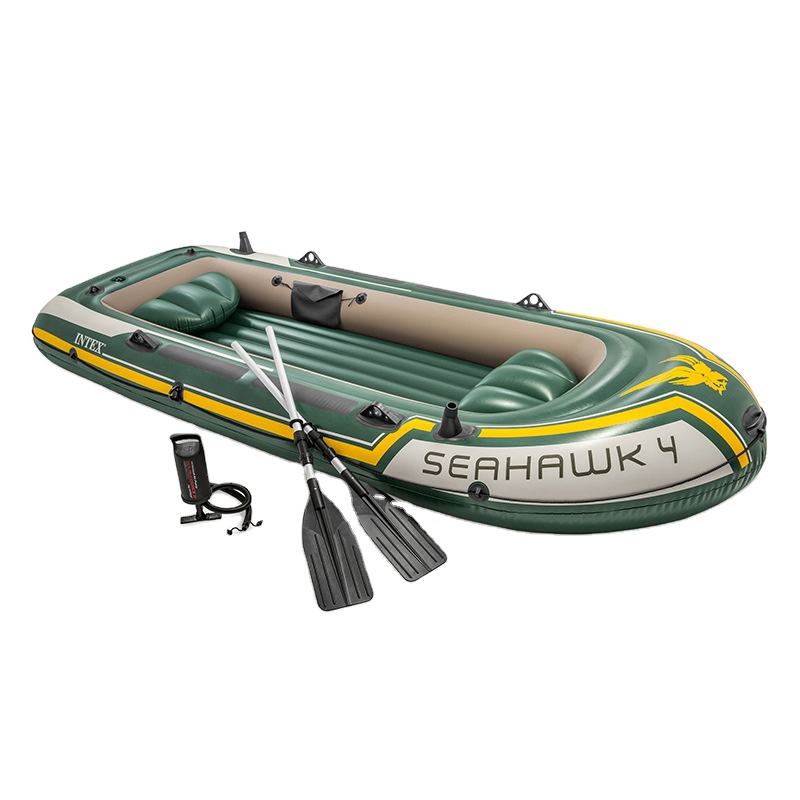 INTEX 68351 SEAHAWK 4 лодки надувная лодка комплект воздушных лодок