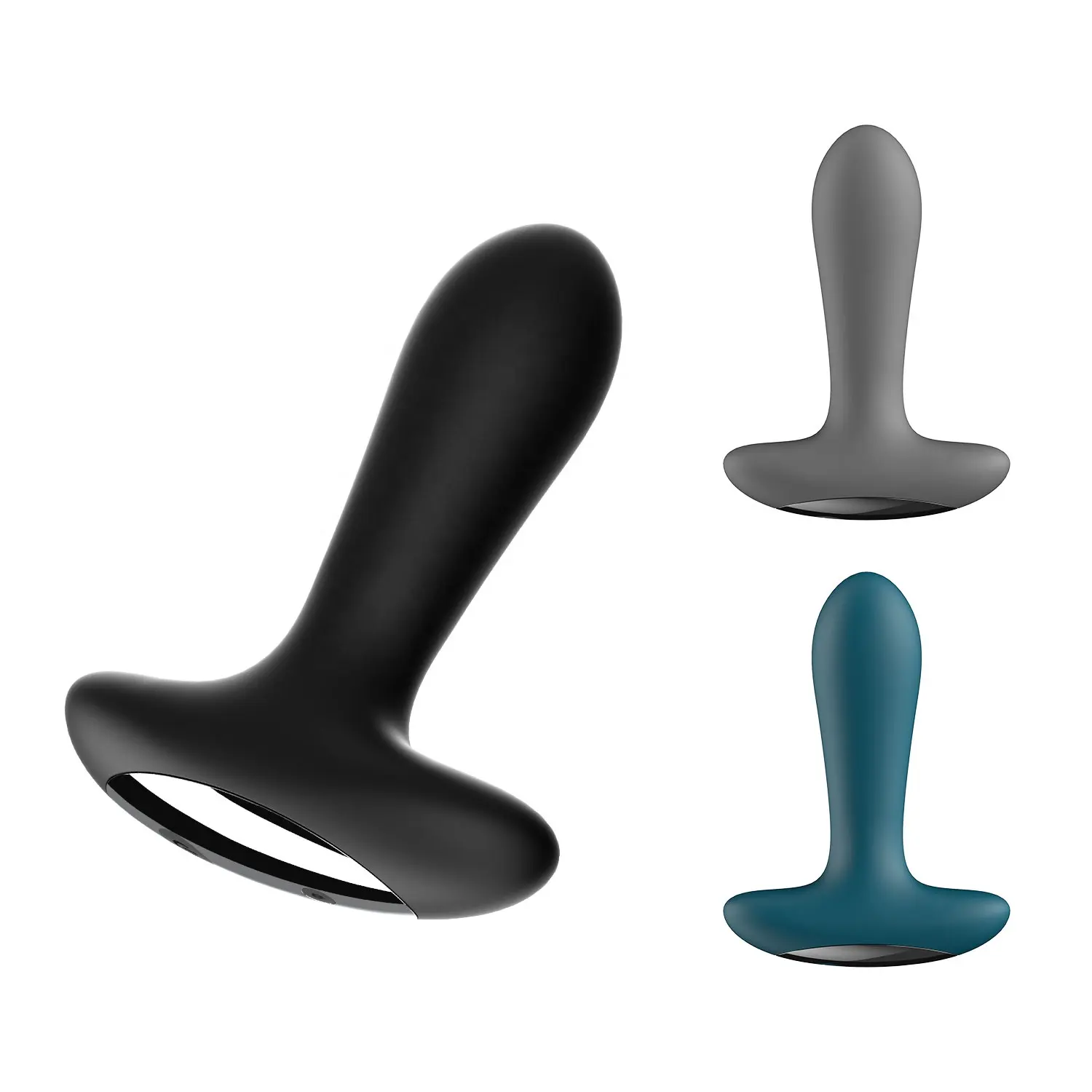 Adult toys rechargeable 10 speeds silicone mens mini anal butt plug vibrator for women