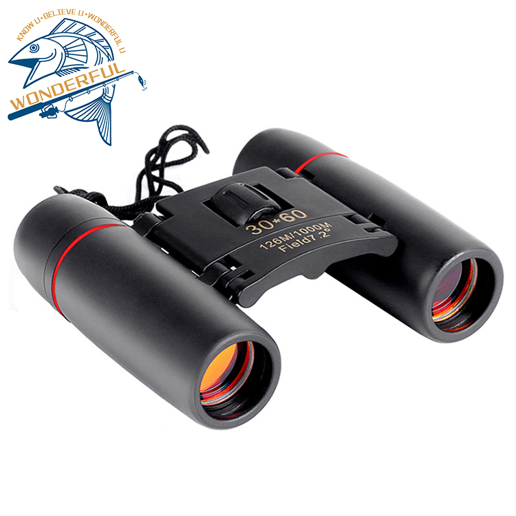 Wholesale Custom Portable Folding Outdoor Sports 30x60 Long Range High Definition Binoculars