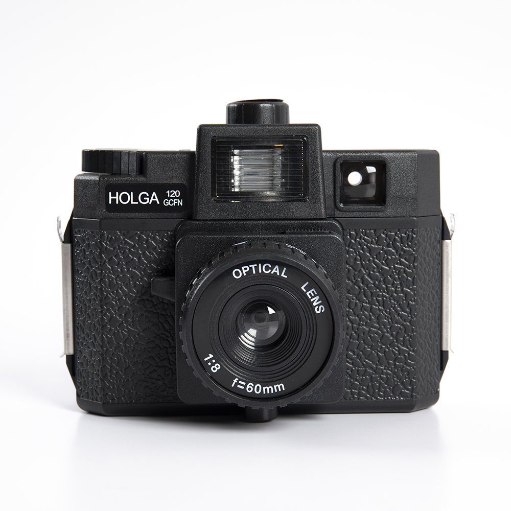 Оптом Holga 120GCFN f/8 фиксированный фокус ручной средний формат пластиковая мини-пленочная камера Lomo в стиле ретро со вспышкой