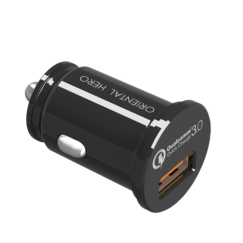 Автомобильное зарядное устройство Mini QC3.0