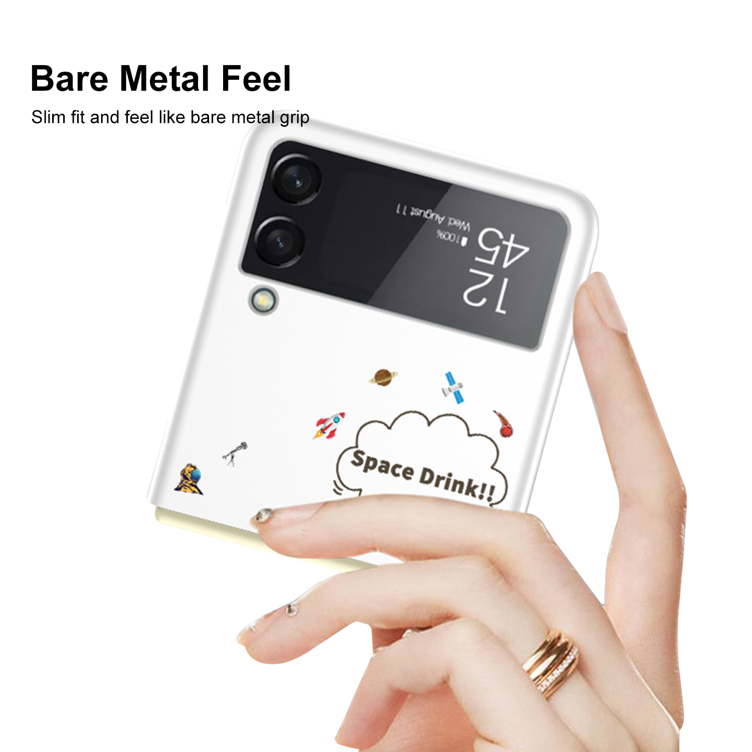 Подходит для Samsung galaxy z flip 3 чехол из поликарбоната матовый ударопрочный жесткий чехол складной чехол для мобильного телефона по заводской цене