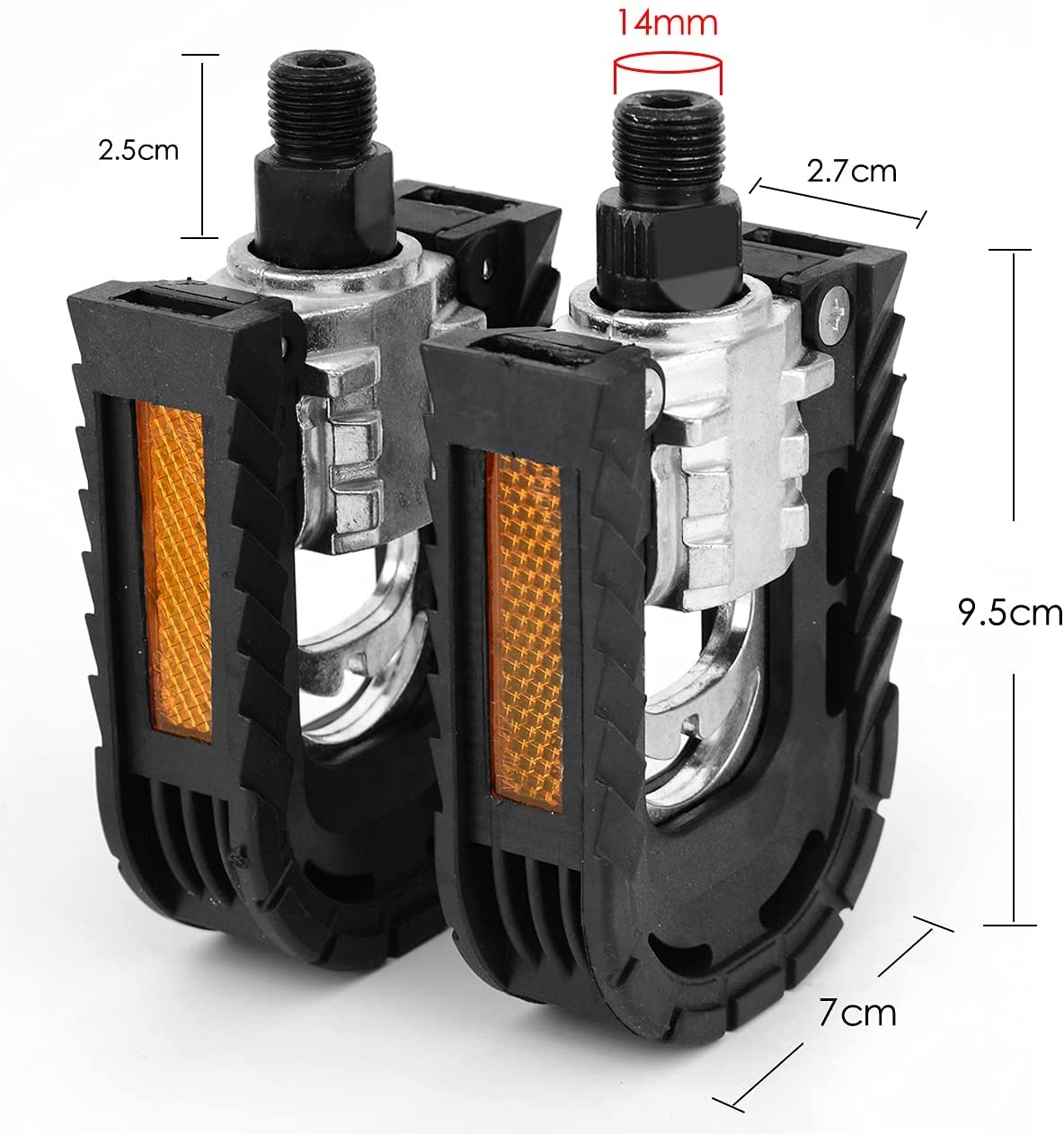 Cost-effective Factory Direct Sale Universal Anti-Skid Foldable Bicycle Cycling Pedals Bike Pedals