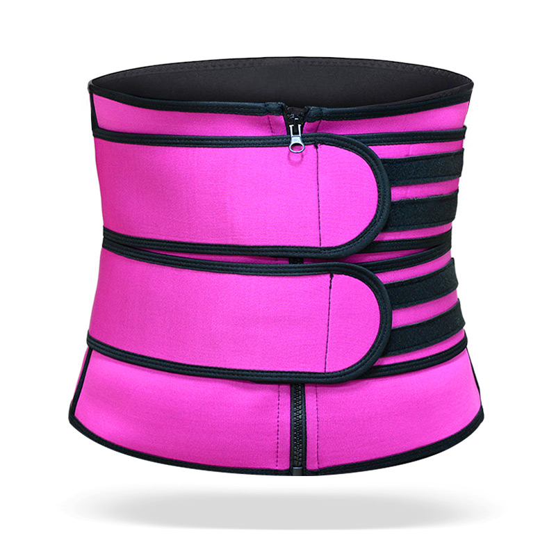 Частная этикетка потеря веса двойная сжатия Body Shaper сжигание жира пояс для похудения Тонкий впитывает пот и пояс латексный корсет с функцией тренажера талии
