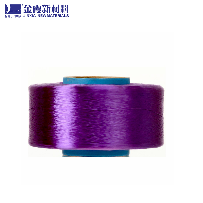 China factory polyester yarn manufacturer colored yarn polyester 150/48 blended yarn fdy