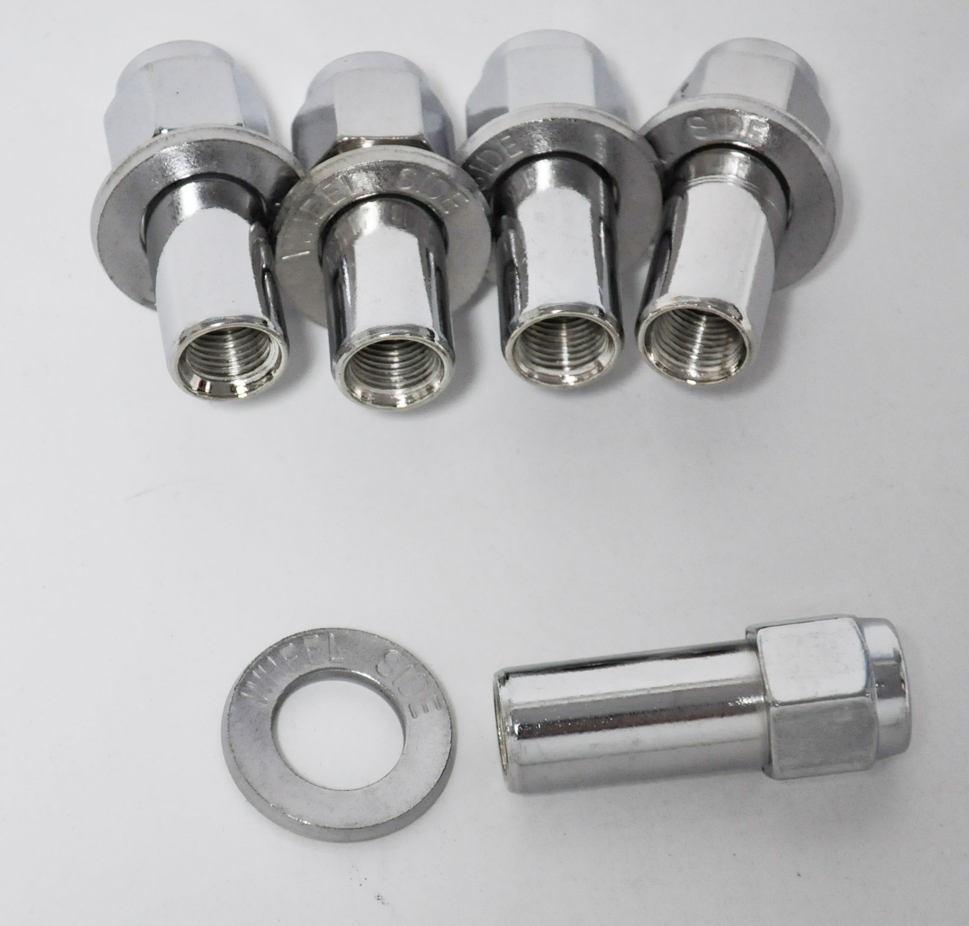 Сварочные гонки, хромированные гайки 1/2-20 7/16 дюйма-20 M12X1.5 M12X1.25, гайки с ушком для сиденья MAG с диаметром хвостовика 687 дюйма, гайка с хвостовиком SST 1,37, подходят для crтак convo