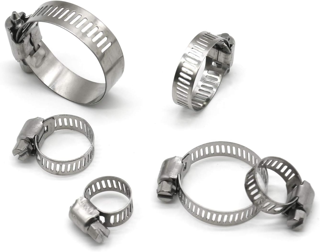 2024 hot selling American Type European Style 1/2-3/4 Stainless steel Hose Clamp