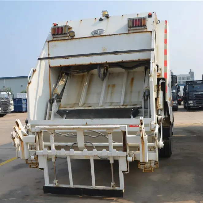 FAW 4x2 China Used Garbage Truck for sale