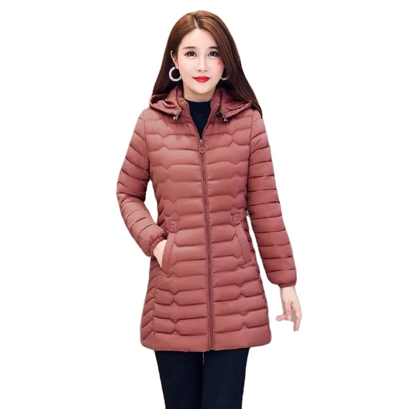 Hot in winter cotton fill long puffer jacket women winter jacket puffer jacket women