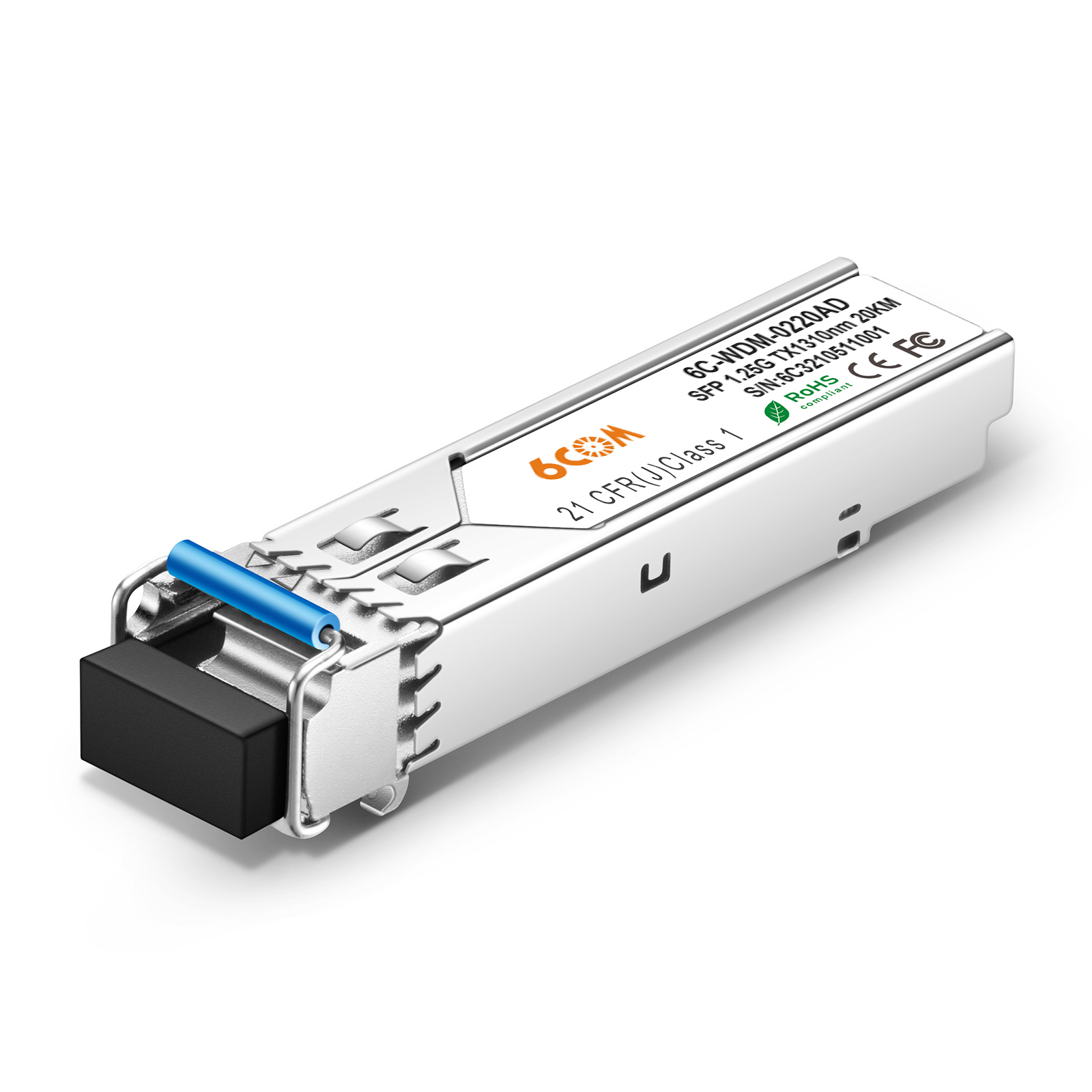 Оптическое волокно 1,25g SFP 1310 нм 20 км с LC разъемом 1000 базовый Sfp Bidi модуль приемопередатчика sfp