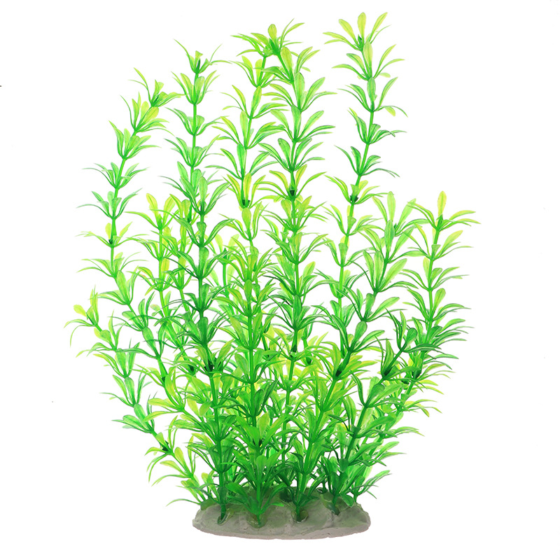 wholesale sell like hot cakes aquarium decoration high quality large plant aquariums accessories shape of the grass 23 to 32 cm
