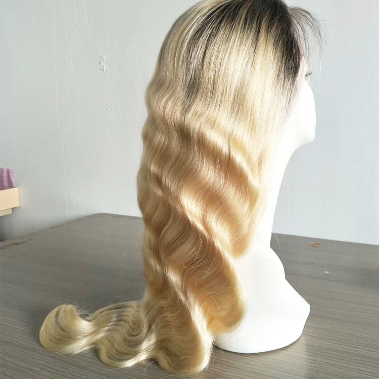 180 Density 20In 30In 13X4 13X6 Frontal Straight Body Wave 613 Blonde Wigs Lace Front Human Hair Wig 17