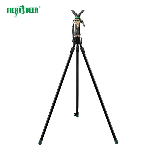 Новый двухсекционный Телескопический охотничий штатив Fiery Deer/Подставка для стрельбы/трость