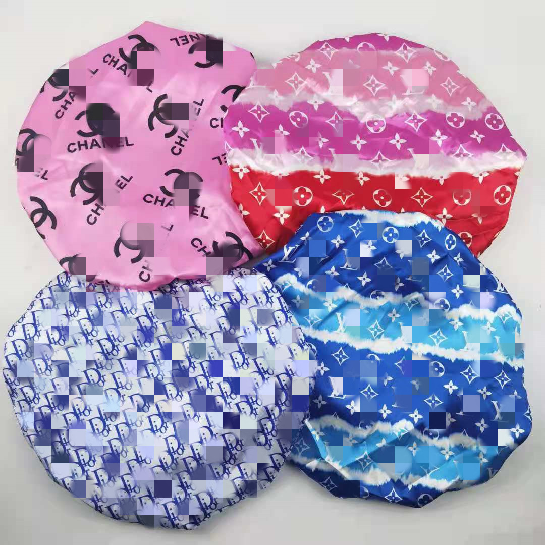 Популярная дизайнерская шелковая атласная шляпа Durag для сна с логотипом на заказ