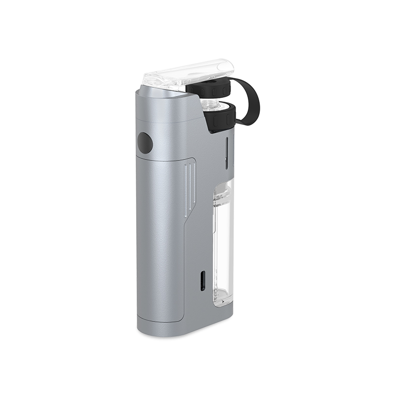 2021 new trending quartz chamber detachable sliver dab vaporizer with bubbler