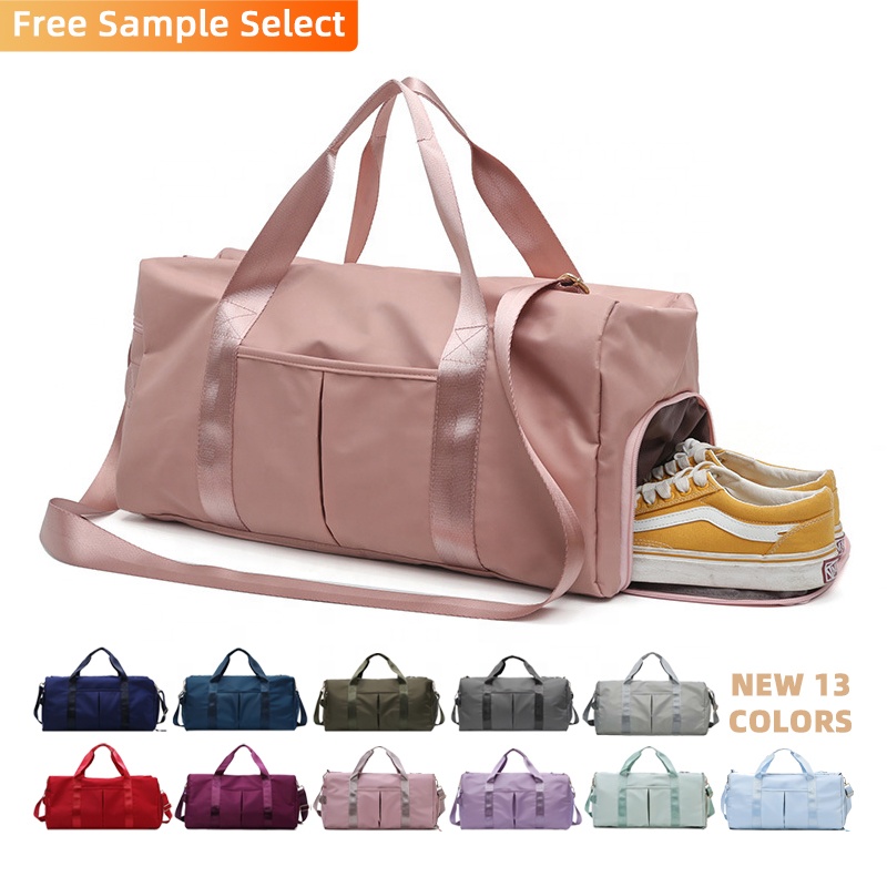 New Upgrade Hot Sale Dry Wet Separated Unisex Sport Duffel Holdall Training Yoga Weekend Shoulder Tote Luggage Travel Gym Bag
