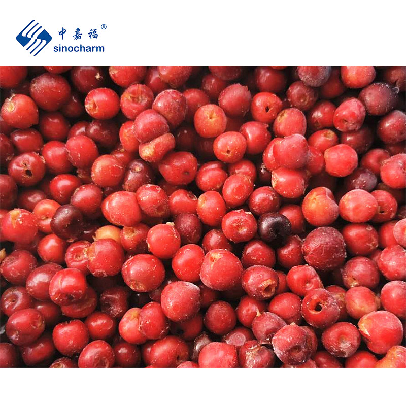 Sinocharm BRC A Approved IQF Pitted Sour Cherry Frozen Red Cherry