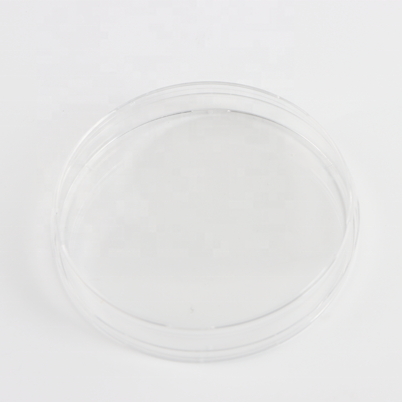 Plastic Transparent Disposable 90mm Bacterial Cell Culture Petri dish for Lab