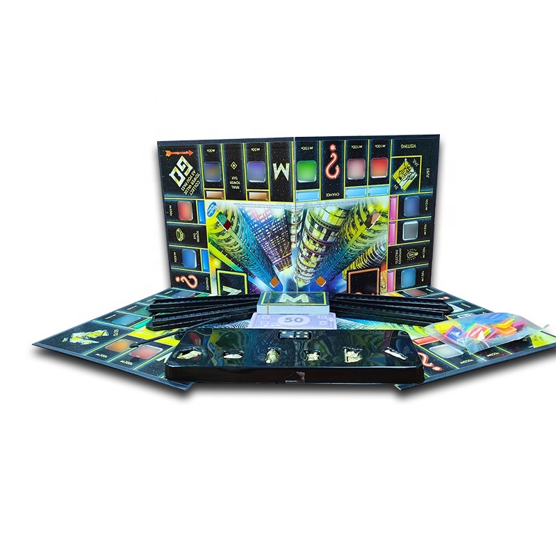 High Quality Custom Printed Cards Playing Game Board Manufacture with Board for Family