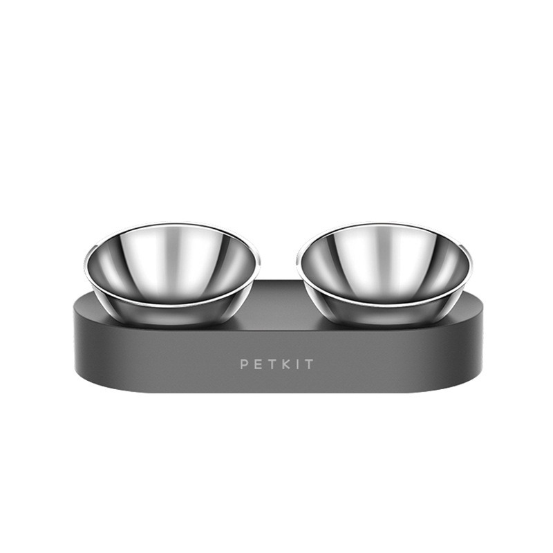 Новинка! Нано-металлическая Веселая кормушка Perkit, миска для домашних животных, Золотая миска для домашних животных из нержавеющей стали с подставкой для домашних животных Petkit, оптовая цена