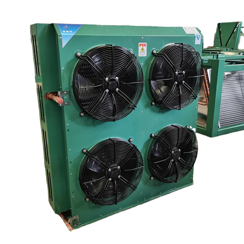 Factory H Type Air-cooled Condenser Cooling Equipment in the Cooling Room
