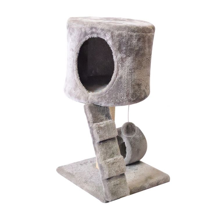 China Wholesale Scratching Post With Mice Pet Luxurious Climbing Interior Furniture Cat Tree House Tower Luxury