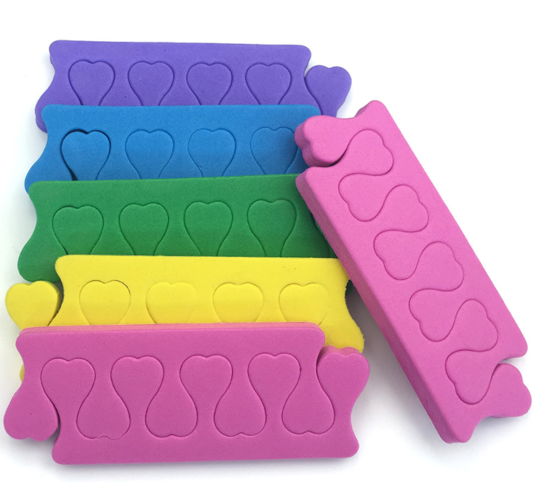 2 pcs a set toe separator, EVA toe separator,toe divider