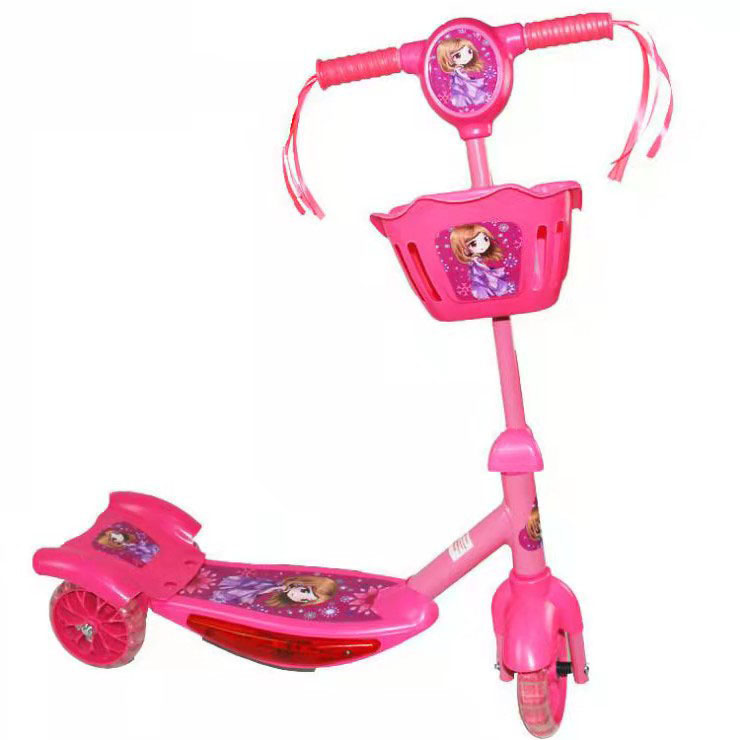Factory wholesale three wheel kids scooter high quality cheap children scooter
